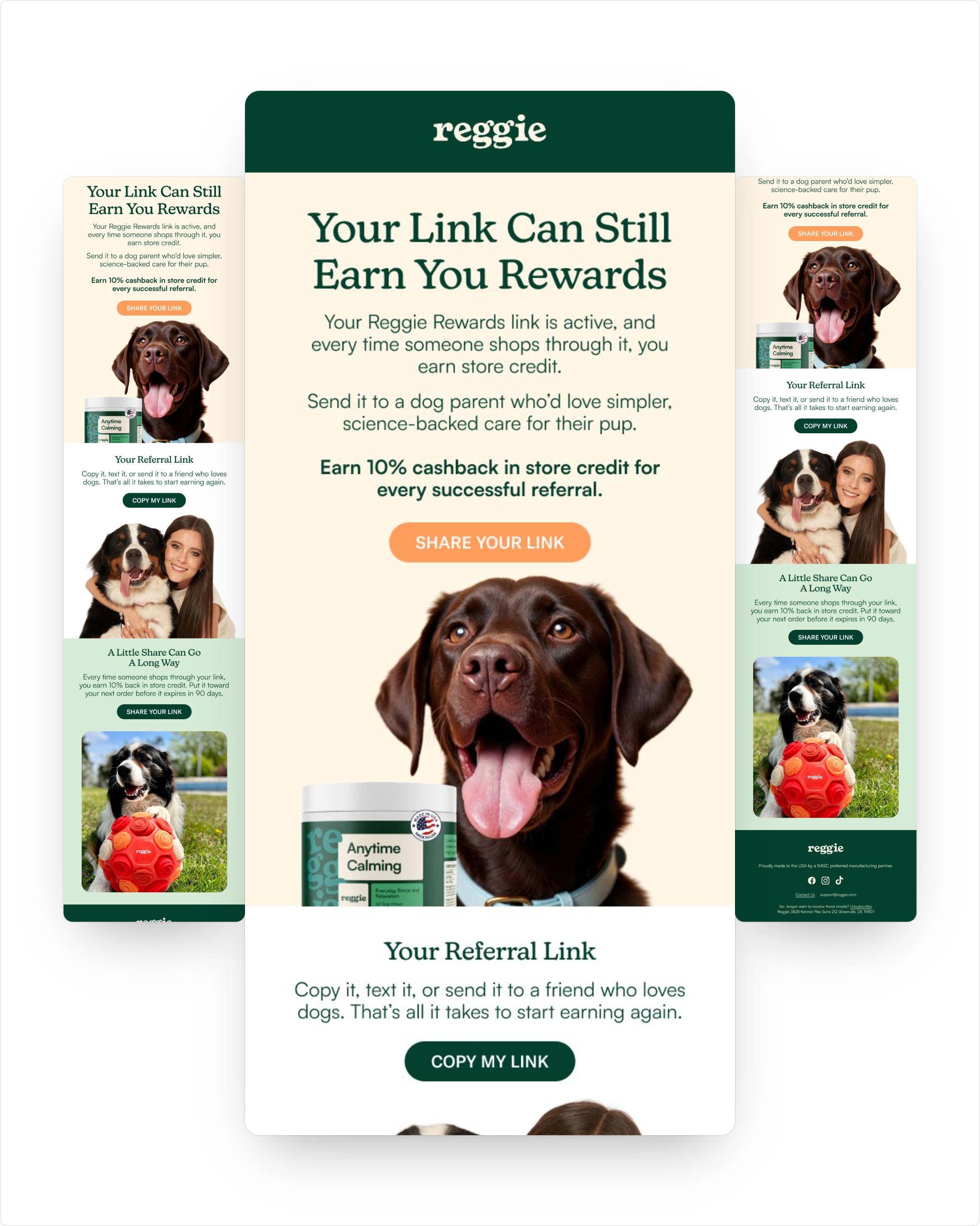 Reggie referral email